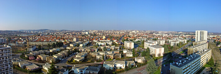 vue panoramique de dijon