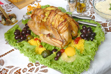 roasted turkey
