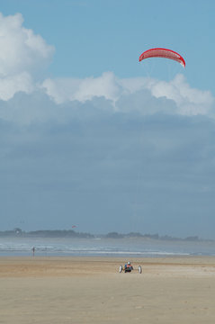 char à voile