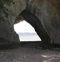 Acrylic prints Cathedral Cove cathedral cove - portal