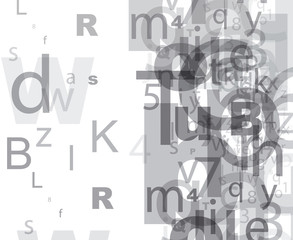 buchstaben nummern letters numbers