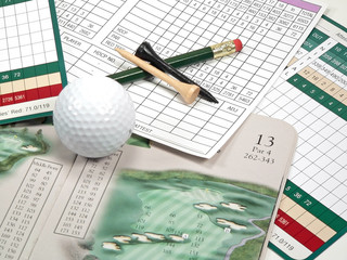 golf scorecard - 2005754