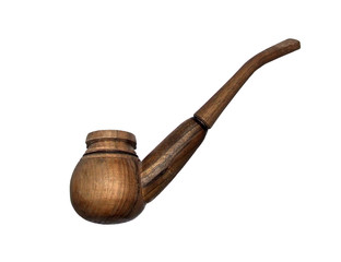 tobacco pipe isolated