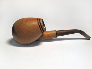 wooden pipe