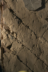 cracked plaster wall