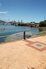Handdoek met foto Stad aan het water simon's town  © Celso Pupo