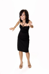 sexy asian girl dancing