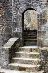 porte et escalier