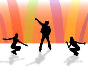 dance show illustration