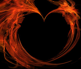 heart on fire