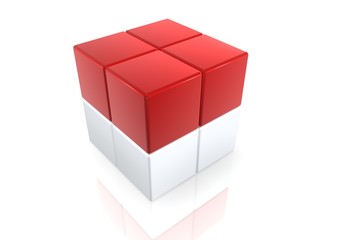 statistik würfel rot weis