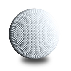 golf ball white