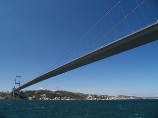 puente sobre el bosforo, estambul, turquia