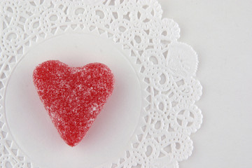 red heart candy