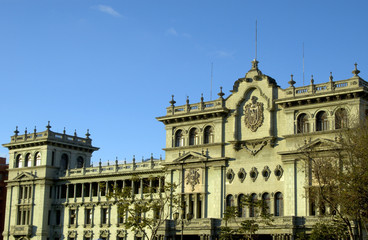Fototapeta na wymiar National Palace Guatemala City