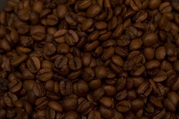coffee beans texture