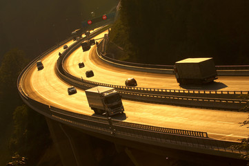 heavy traffic