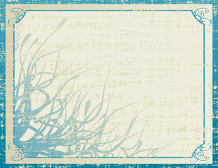 grungy organic frame
