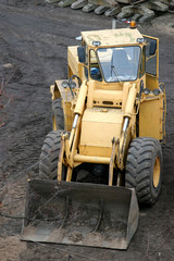 yellow earth mover