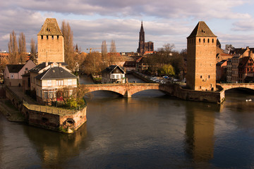 les ponts couverts à strasbourg