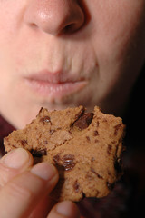 dégustation d'un cookie