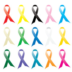 awareness ribbons
