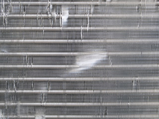 texture - bent air conditioner fins