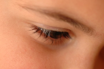 Obraz premium eyelashe
