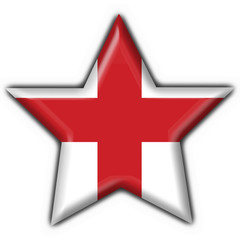 Obraz premium bottone stella inglese - english star flag