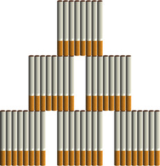 cigarettes pyramid