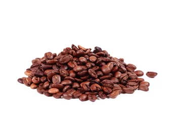 Tuinposter grains de café, kaffeebohnen © iMAGINE