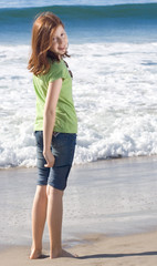 beach portrait