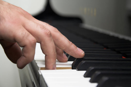 playing piano