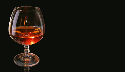 glass of a brandy