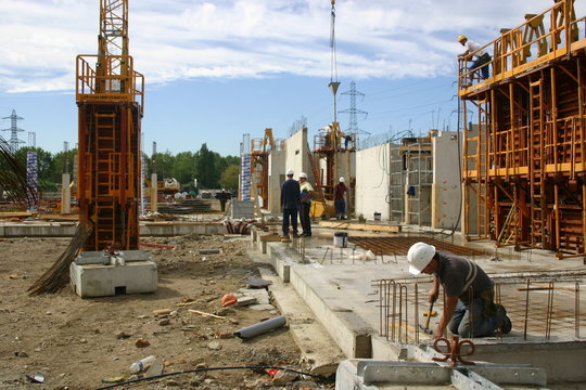 chantier de construction