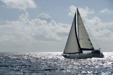 sailing at speed