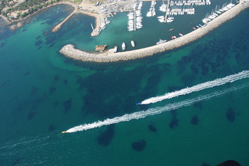 vue aerienne de solenzara
