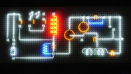 neon electronic circuit