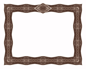 antique border 6 - with crest