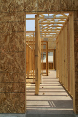 first floor interior framing