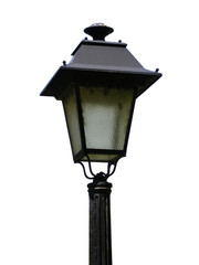 Fototapeta na wymiar street lamp - isolated
