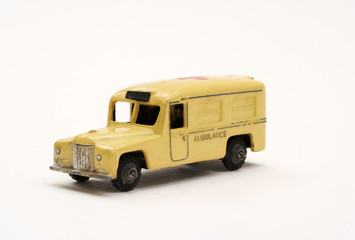 scale model toy ambulance © soundsnaps