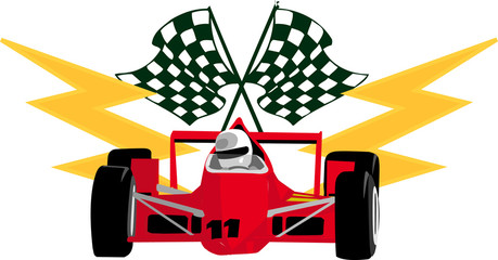 racing graphic