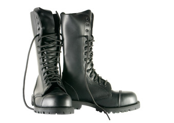 black army shoes