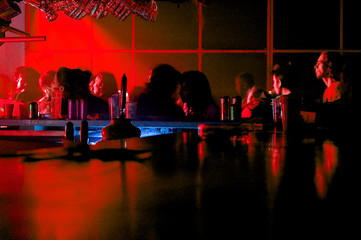 photo audience in the club