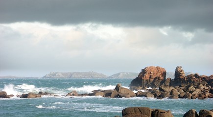 tempête en bretagne