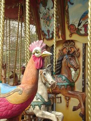 rooster carousel