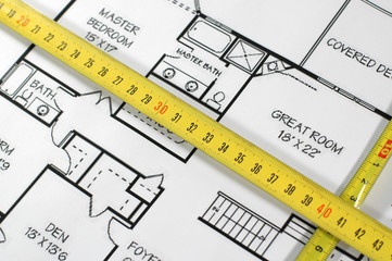  folding rule and house plans