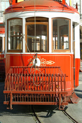 streetcar in lisbon