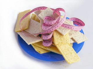 dietetic crusty bread